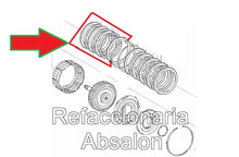 Cargar imagen en el visor de la galería, Clutch de directa transmisión automática U660 Toyota Original