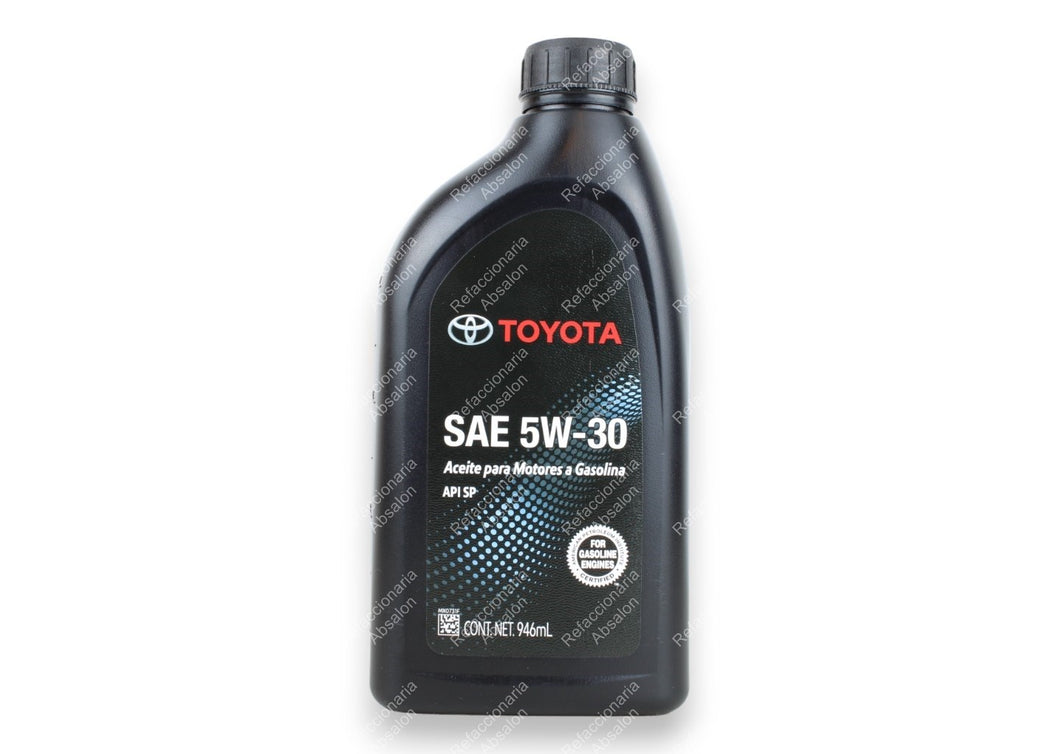 Aceite 5W-30 para motor Toyota. Original