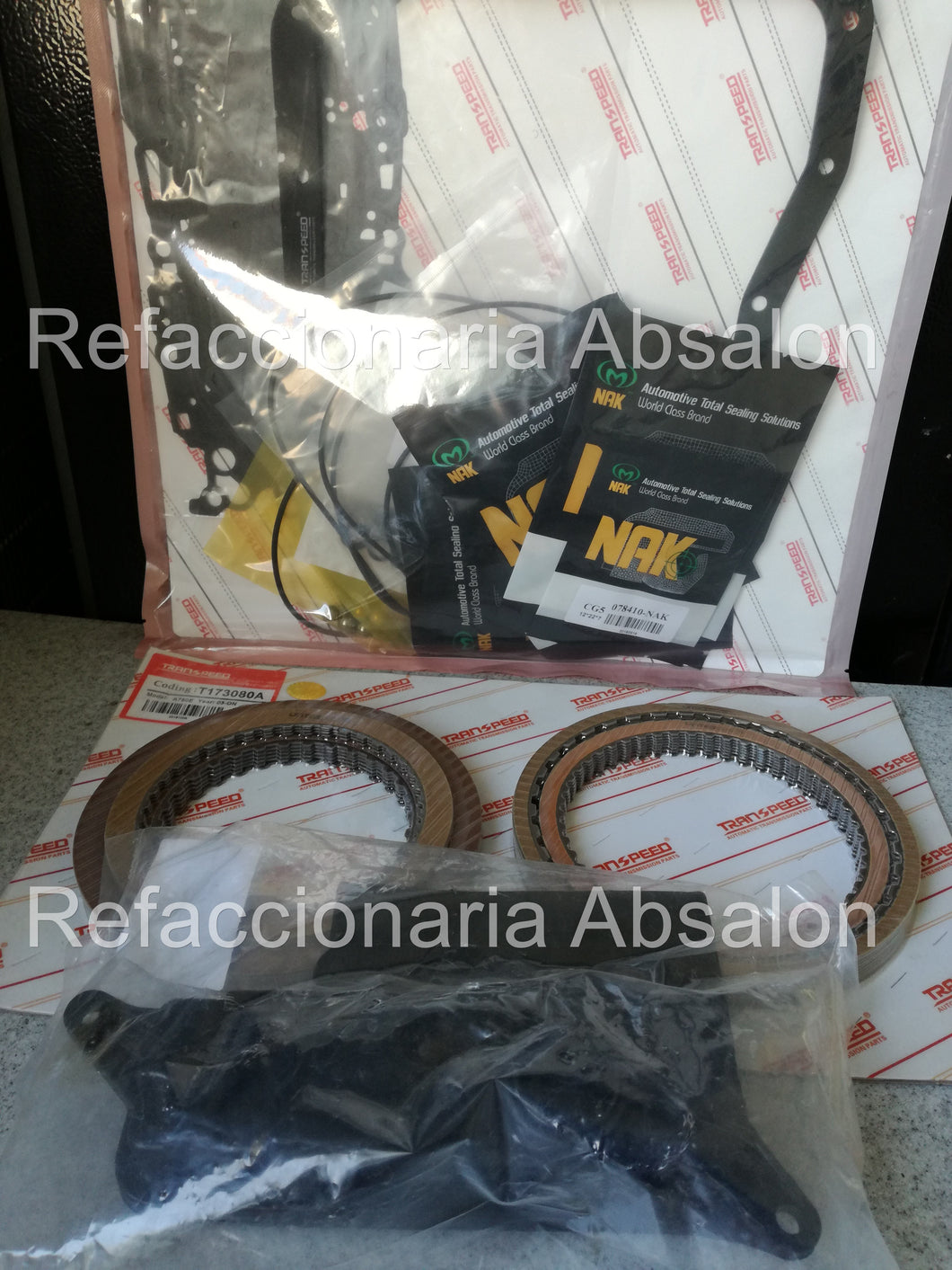 Master Kit basico para transmision automatica U760 Toyota