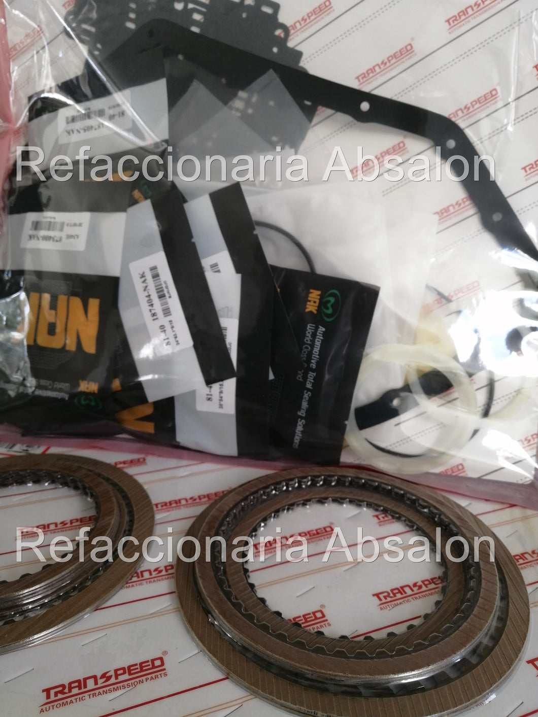 Master Kit basico para transmision automatica AW80-40 Chevrolet Aveo