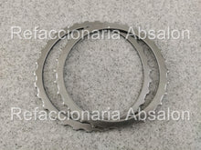 Cargar imagen en el visor de la galería, 2 Placas de Acero para tambor de reversa Transmision U540 Toyota Avanza
