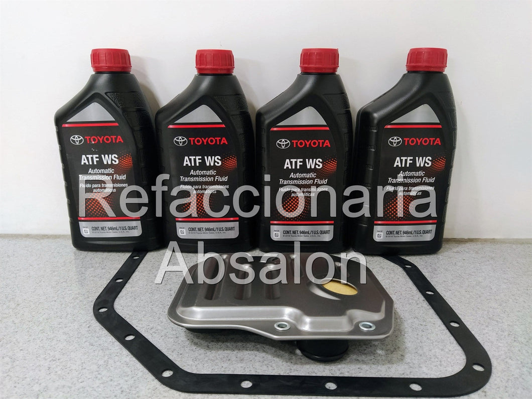 Kit de afinacion Transmision Automatica U341 Toyota Corolla 2009-2014