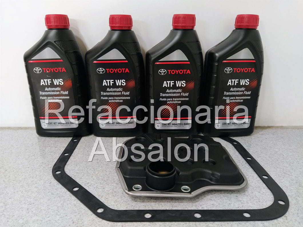 Kit de afinacion para Transmision Automatica U340 Toyota Yaris